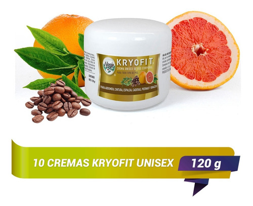 Crema Reductora Abdomen Panza Para Estilizar Figura Kryofit