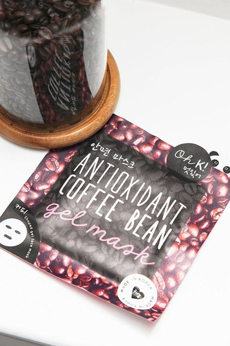 Oh K! Máscara Antioxidante de Hidrogel com Café - Coreia Tipo de Pele Mista
