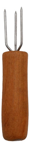 4 Brochetas De Maíz Premium Con Mangos De Madera 4 Piezas