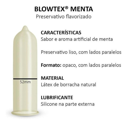 Kit 5 Pacotes Preservativo Blowtex Tutti-frutti C/ 3 Un Cada