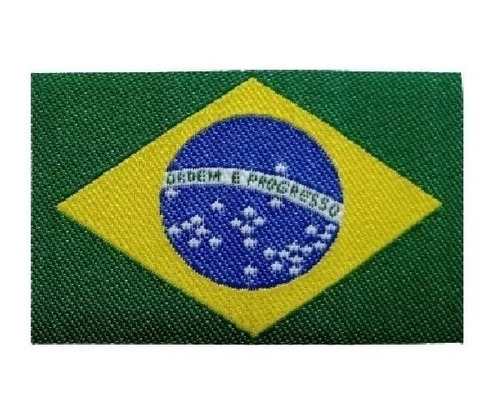 Etiqueta Termocolante Bandeira Brasil R483 - 12un
