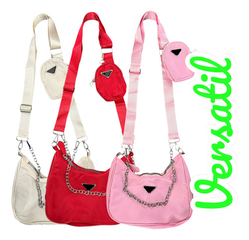 Bolsa Crossbody Bandolera Bolso Con Monedero Correa Style