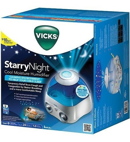 Humidificador De Vick V3700 Noche Estrellada