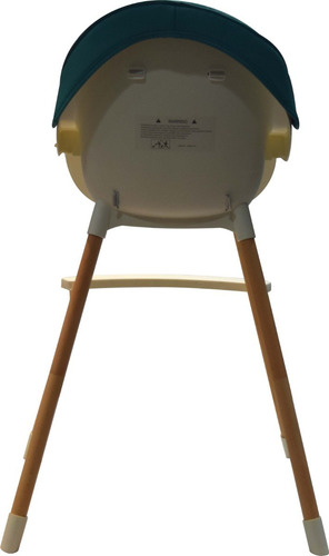 Imagen 6 de 10 de Silla De Comer Bebé Alabama Premium Baby Patas Madera