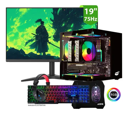 Pc Gamer Completo Intel Core I7 8gb Ssd 240gb Video 1gb | Frete grátis Pc Gamer Completo Intel Core I7 8gb Ssd 240gb Video 1gb | Frete grátis