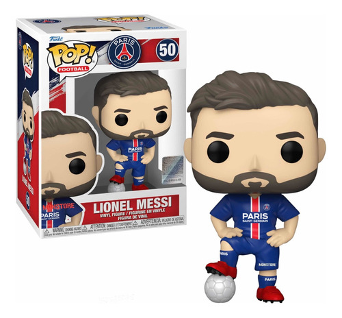 Figura de acción  Lionel Messi 67389 de Funko Pop! Football