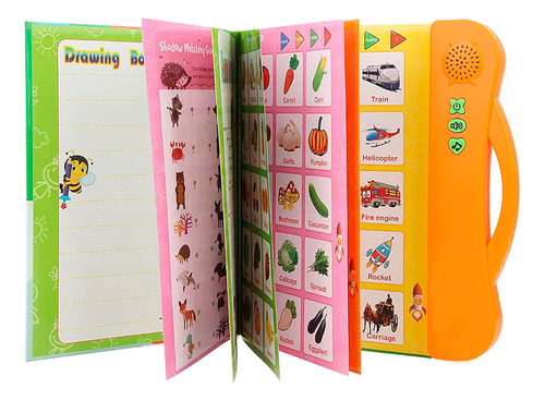 Libro Con Sonido Interactivo Para Aprendizaje De Ingles 2vr9