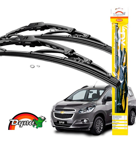 Kit Limpador Parabrisa Gm Spin 2013 A 2021 Dyna Original