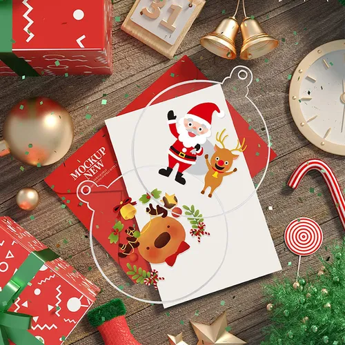 W Decoración De Bolas De Navidad, Acrílico, 72 Unidades