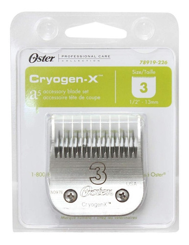 Cuchilla Oster N 3 Cryogen X Para Golden A5 O A6 Usa