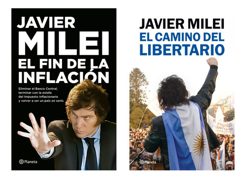 Fin Inflacion + Camino Libertario - Milei - Planeta 2 Libros