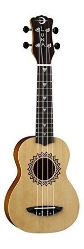 Ukelele Luna Soprano Vintage Spruce