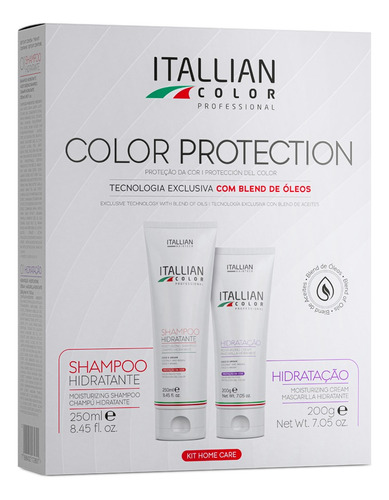  Itallian Color Professional Home Care Kit Shampoo + Mascara