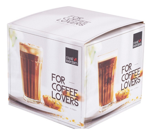 Set X 4 For Coffee Lovers Café Ice (4 Vasos 350ml)