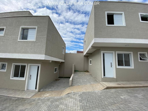 Sobrado Novo Em Atibaia, Ótima Localização, Jardim Das Cerejeiras Condomínio Próximo A Comércios E Escolas... - Ca00953 - 68312741
