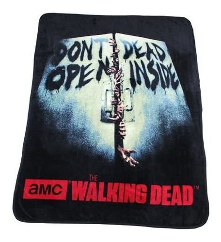 The Walking Dead Daryl Dixon Soft Fleece Throw Blanket ...