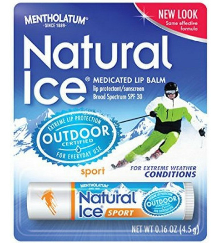 Pack De 3 Camphor De Hielo Natural De Protección Solar/el