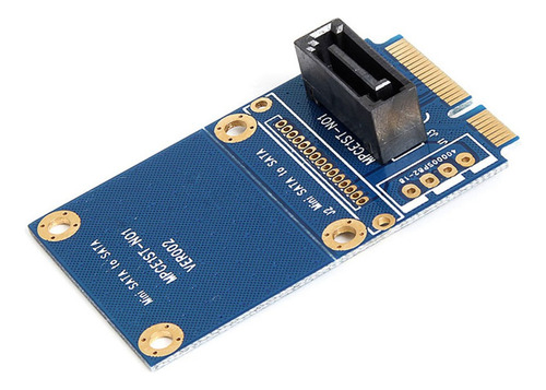 Convertidor Msata Mini Pci-e Sata Ssd A Disco Duro Sata De 7