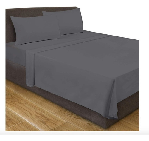 Utopia Ropa De Cama 6 Sabanas Mate Resistentes A Las Arrugas Color Gris Diseño De La Tela Liso