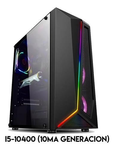 Imagen 1 de 1 de Cpu I5-10400 Con Fuente Certificada De 550w - 8gb Ram 500gb