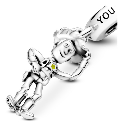 Charm Pandora Toy Story Woody Color Plateado