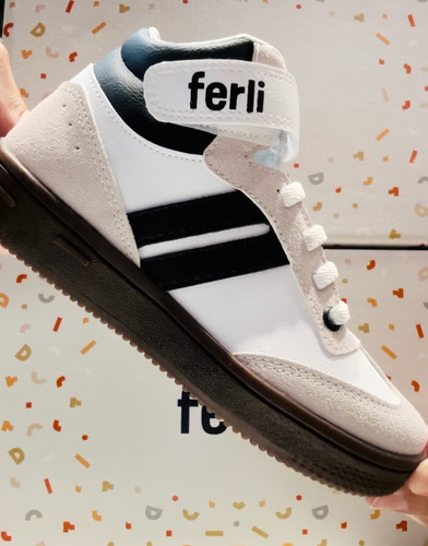 Zapatillas Chicos Botitas Ferli Suri Moda Urbana Elastizada