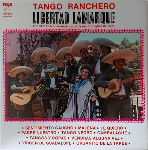  Libertad Lamarque - Tango Ranchero Lp