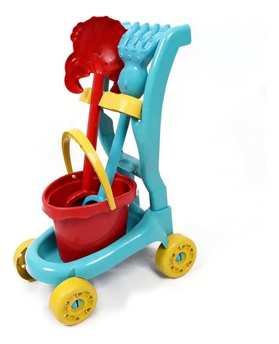 Brinquedo Carrinho De Praia Beach Cart Zuca Toys Ref.7974