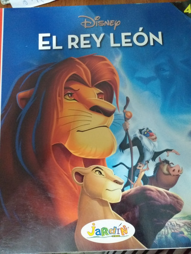  Revista El Rey Leon Coleccion Jardin Disney