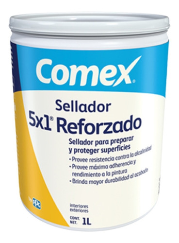 Sellador Vinil-acrílico Comex 5x1 Reforzado 1lt