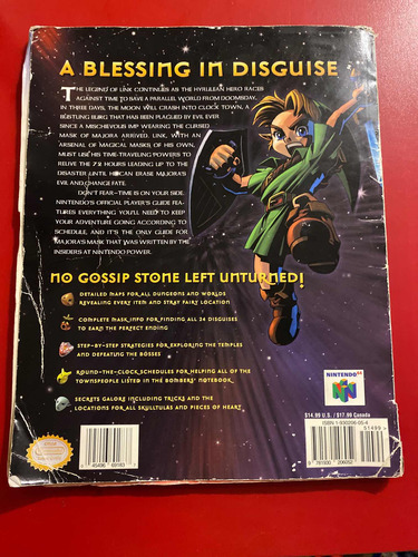GuĂa Nintendo Power The Legend Of Zelda Majoras Mask (Usado)