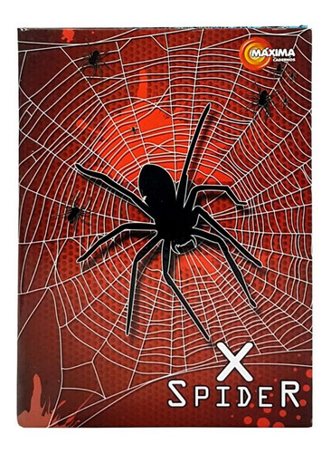 Caderno Brochurão X Spider 96 Folhas Máxima Unidade