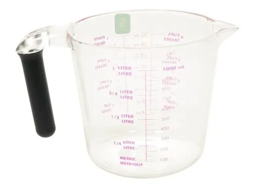 comprar Taza Jarra Medidora Plastica Cocina Pasteleria Reposteria 1a