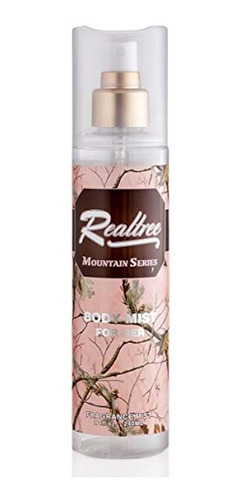 Realtree - Niebla Corporal Para Mujer, 8 Onzas, Serie Mounta