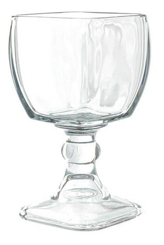 Copa Chabela Cuadrada By Crisa 620 Ml Color Transparente