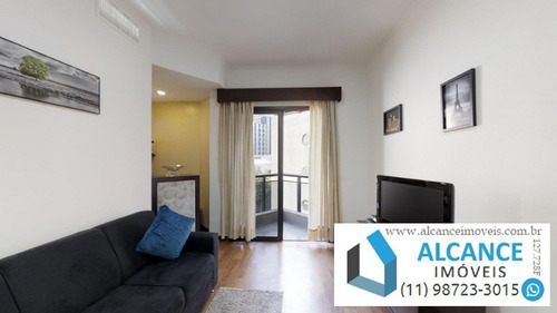 Imagem 12 de 25 de Flat 40 M² 1 Suíte E 1 Vaga - Consolação - São Paulo /sp | Alcance Imóveis - Ap00176 - 34238420