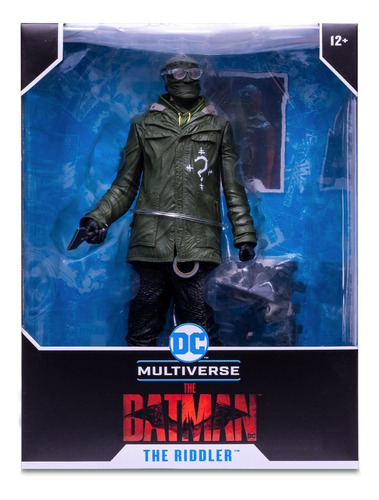 Figura Estatua De The Riddler The Movie Mcfarlane.