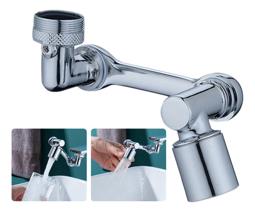 Llave Adaptadora De Filtro Giratoria Faucet Extender Con Gri