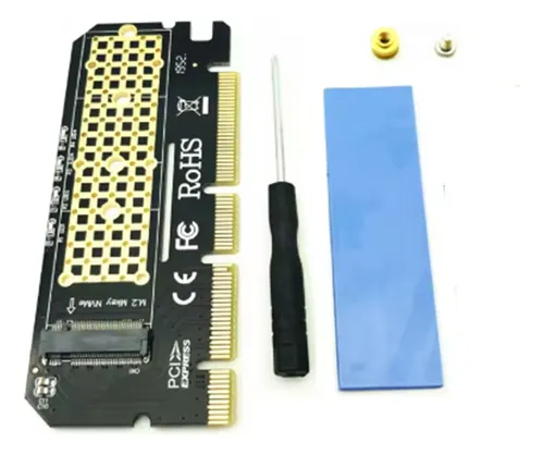 Adaptador Disco Solido M2 Nvme A Pci-express 4x 8x Y 16x
