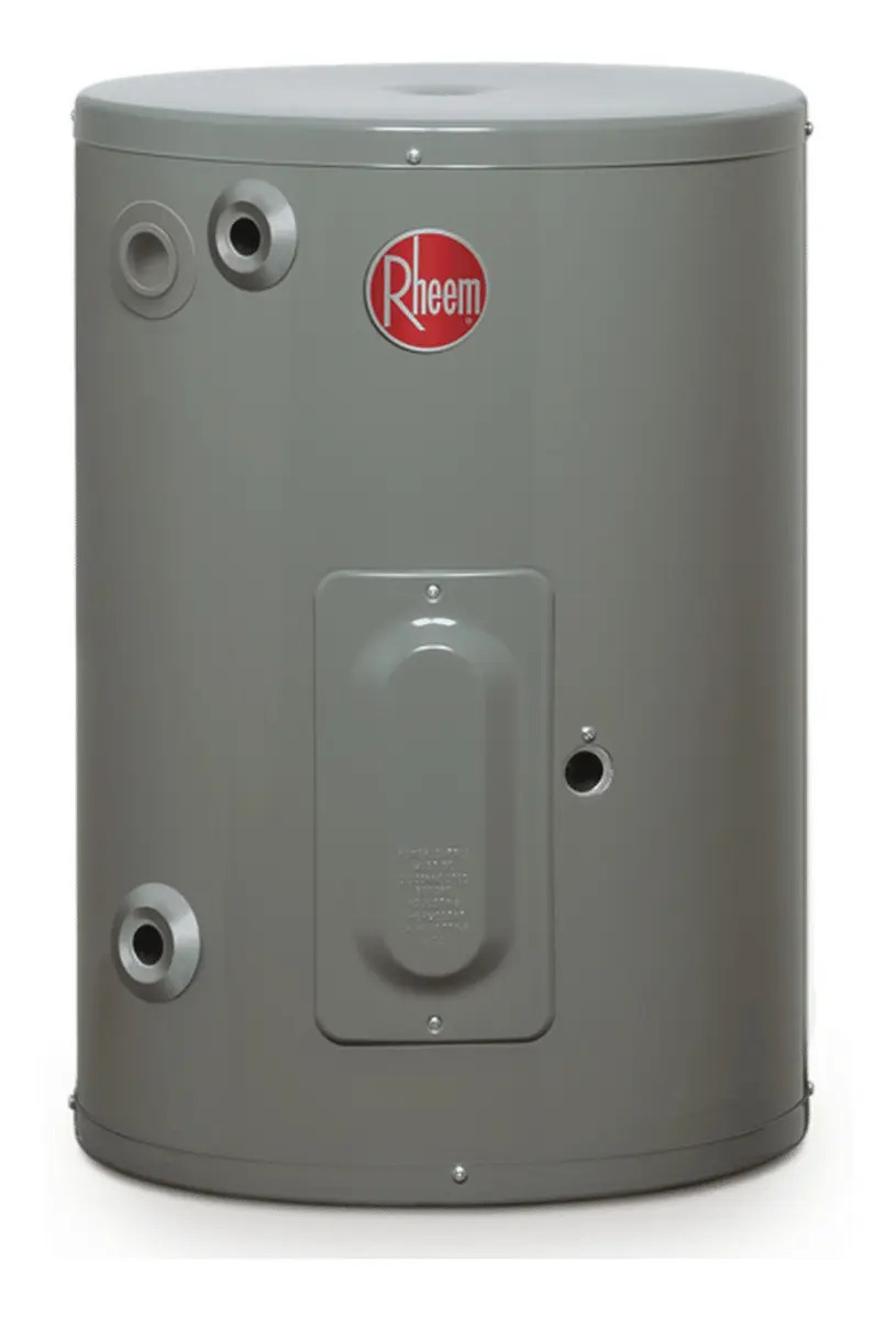 Calentador De Agua Depósito Eléctrico Rheem 38 Litros 127 V, 1 Servicio, Gris Claro