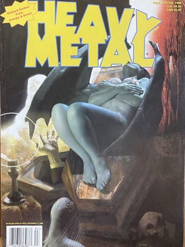 Heavy Metal, Comic Fantasía Usa, Otoño 1998 En Inglés, Hm3