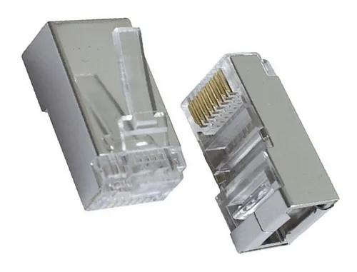 CONECTOR RJ45 CAT 6E METALICO