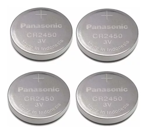 10 pilas de litio Panasonic Cr2450 de 3 V para monedas :  Electrónica