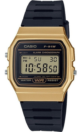 Reloj Casio F-91w Retro Gold |envio Gratis