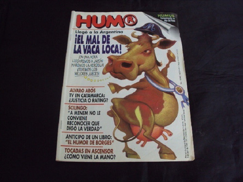 Revista Humor # 474 - Tapa El Mal De La Vaca Loca