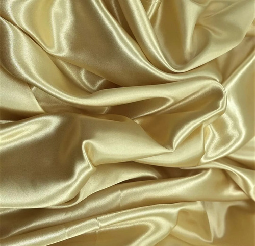 Rollo Raso Por 50 Metros Color Gold Clarito