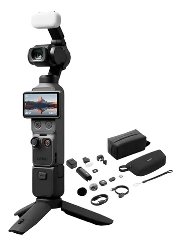 Câmera Dji Osmo Pocket 4 Creator Combo Completo Lançamento