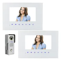 Comprar Kit Video Portero J R 2 Monitores Pantalla 7 PuLG Y Frente