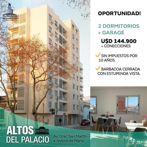 Estrene En Altos Del Palacio, 2 Dorm., Vista, Barbacoas, Garage !!