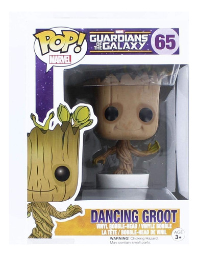 Figura De Acción Funko Pop! Marvel Dancing Groot Multicolor